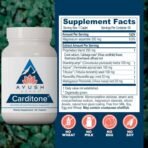 Ayush Herbs Carditone, Holistic Heart Support with Rauwolfia, 60 Servings - Image 2