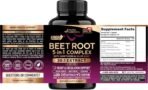 Beet Root Capsules - Healthy Blood Pressure Support Supplement - Image 2
