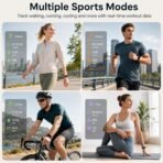 FITVII Slim Fitness Tracker for Women Men, Fitness Watch for Android iOS - Image 2