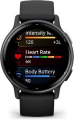 Garmin vívoactive® 5, Health & Fitness GPS Smartwatch, 42mm, Black - Image 2