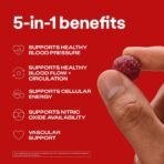 Humann SuperBeets 5-in-1 Heart Gummies + 3X Absorption 150mg CoQ10, 60 Ct - Image 2