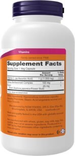 NOW Supplements, Vitamin C-1,000 with 100 mg of Bioflavonoids, 250 Veg Caps - Image 2