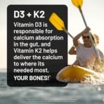 NatureWise Vitamin D3 10000IU + K2 MK-7 200mcg Supplement, 30 Softgels - Image 2