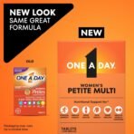 One A Day Women’s Petites Multivitamin,Supplement with Vitamin A, C, D, E and Zinc for Immune Health Support, B Vitamins, Biotin, Folate (as folic acid) & more,Tablet, 160 count - Image 2