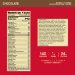 Optimum Nutrition Gold Standard 24g Protein Shake, Chocolate, 12 Ct - Image 2